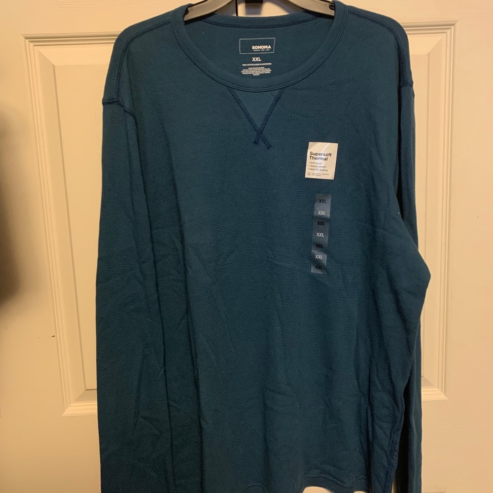 New With Tags - Mens Long Sleeve Thermal Shirt